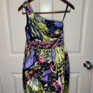 Speechless Multicolored Homecoming Dress